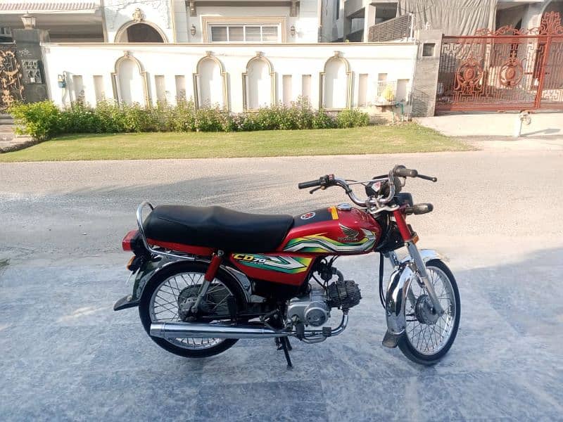 Honda cd 70 22/23 lush condition only call 03079410133 7