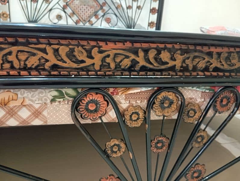 Iron bed sale condition good 2