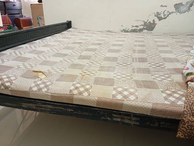 Iron bed sale condition good 6