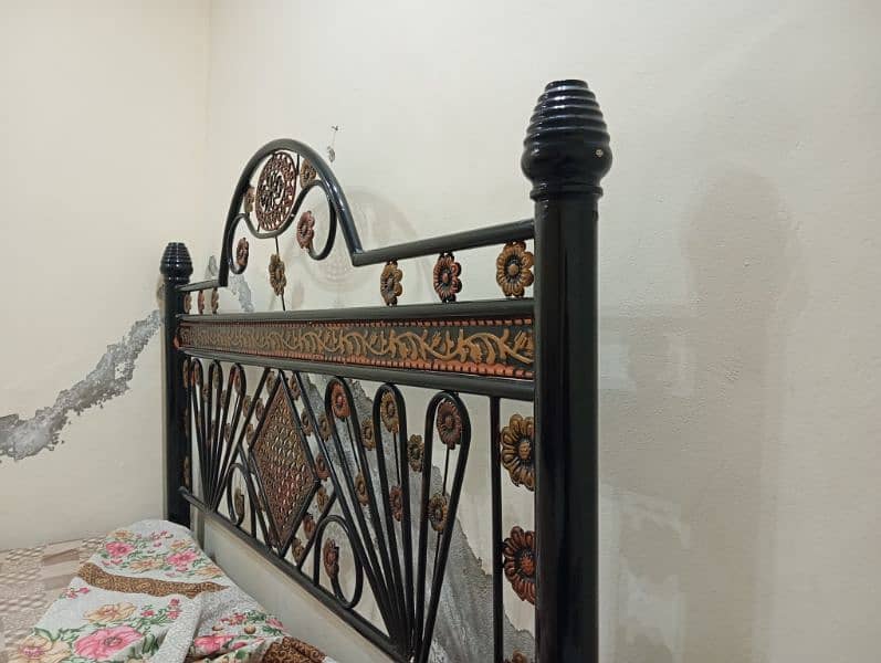 Iron bed sale condition good 7