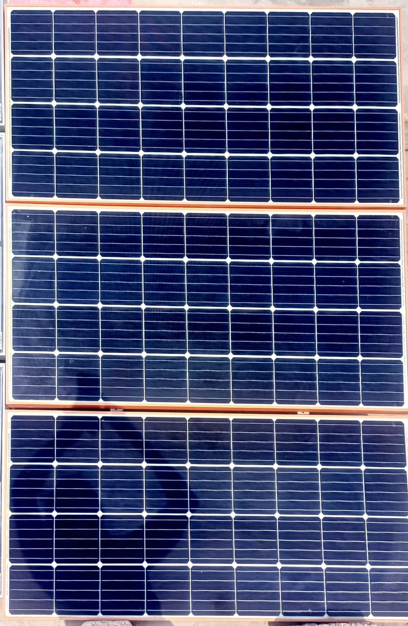 3 solar plates width stand 2