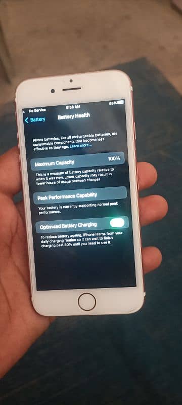 iPhone 6s 64gb Non PTA 100% battery health 6