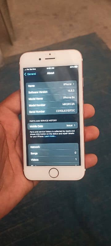 iPhone 6s 64gb Non PTA 100% battery health 7