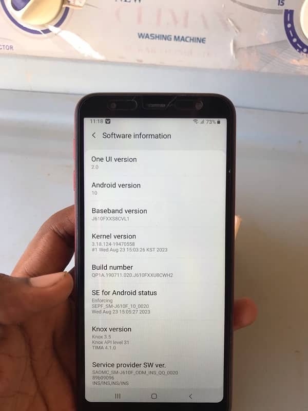 samsung j6+ 4gb 64gb with box non pta but 1 sim work 5