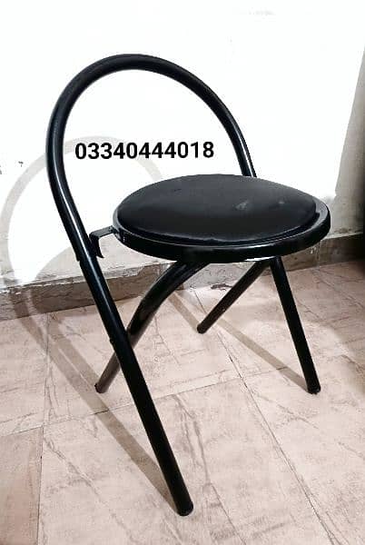 Folding chair/Prayer chair/Camping chair/Travelling chair/Chair/Stools 3