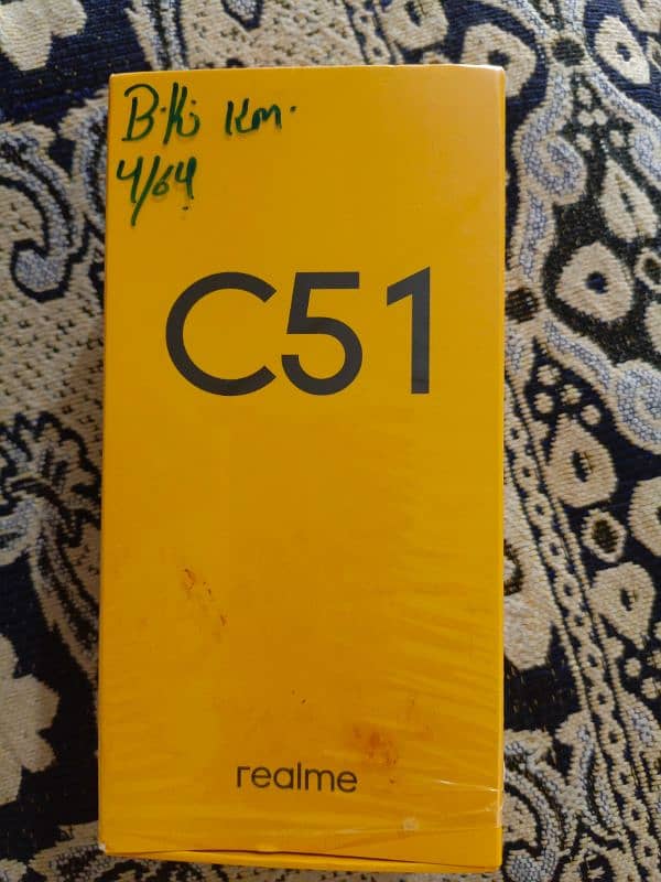 realme c51.4gb 64 gb in warranty full box 0