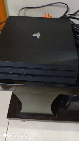 PS4 pro for sale 1tb jet black 1