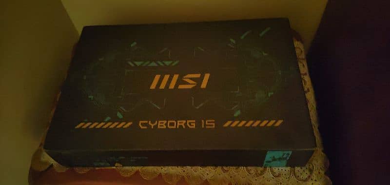 MSI CYBORG 15 GAMING LAPTOP i7 12th GEN RTX 4060 6