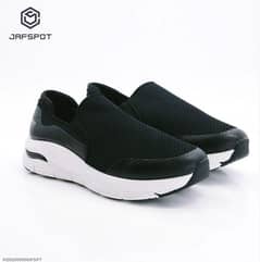 jafspot men comfortable grip on sneakers  for men black