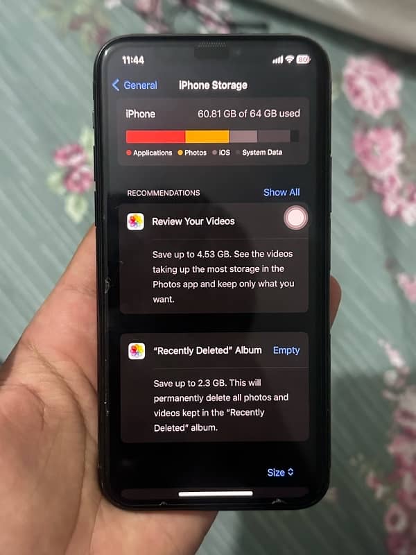 Iphone 11 Pro 64gb Pta Approved with box and 72 battery health 3