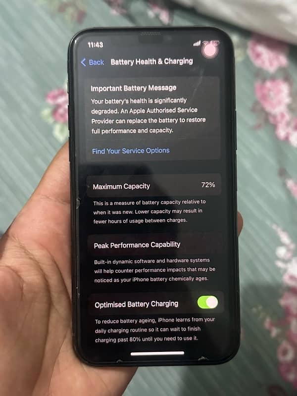 Iphone 11 Pro 64gb Pta Approved with box and 72 battery health 5