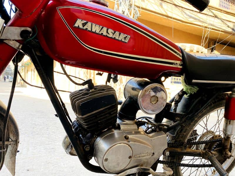 Kawasaki Model 1979 Rawalpindi number 1