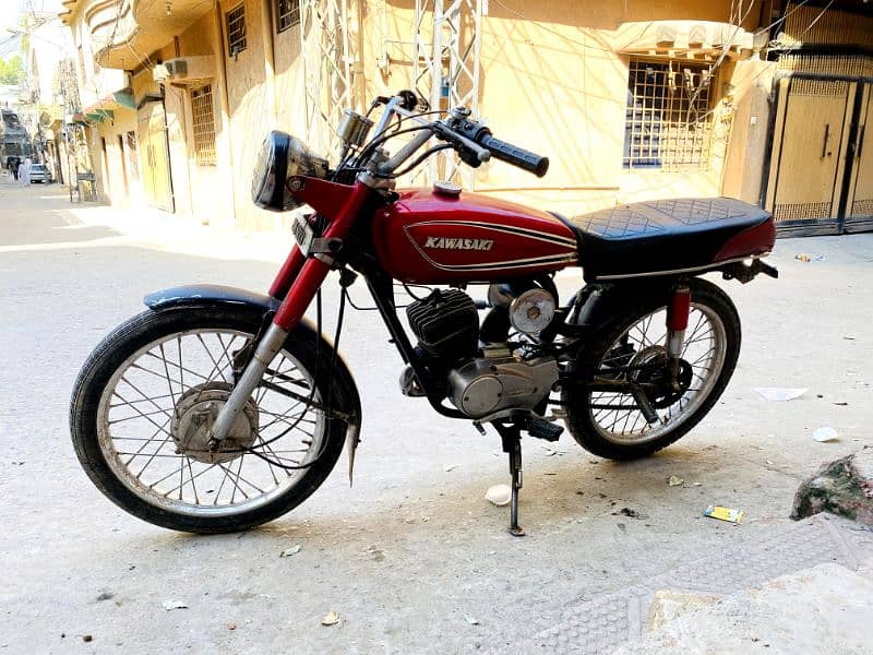 Kawasaki Model 1979 Rawalpindi number 5