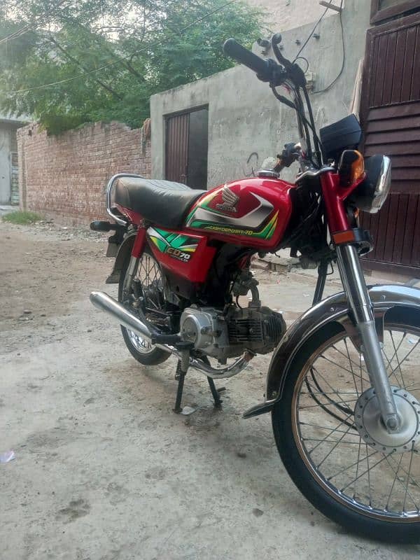 Honda CD 70 model 2022 2