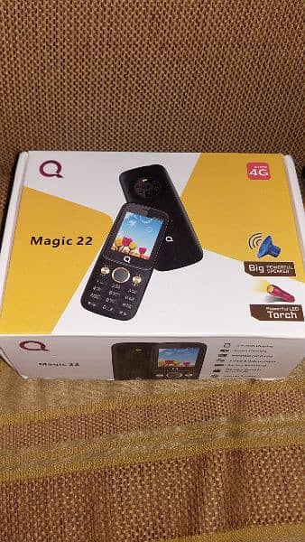 QMobile Magic22 with Box and Charger 10