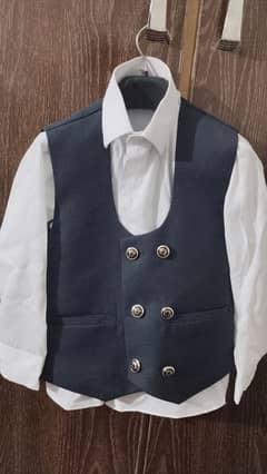 3 piece Suit for boy Charcoal Grey