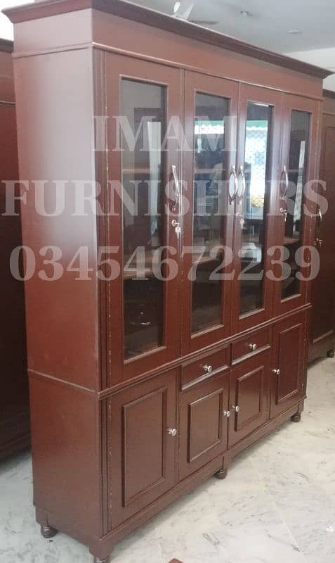 showcase king size solid wood 0