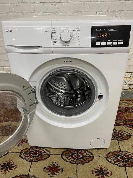 logik 8kg fully automatic washing machine 9