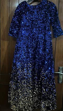 blue color maxi size medium