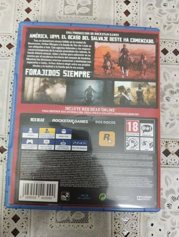 Red dead redemption 2 Playstation game in excellent condition 1