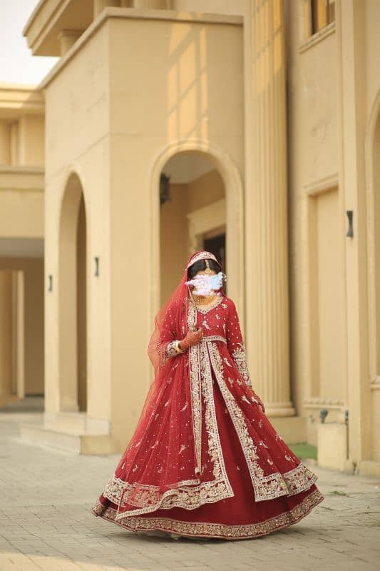 Bridal/Baraat/Shadi dress RED 1