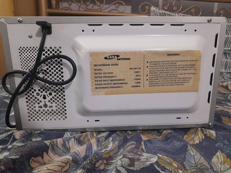 Gaba National Microwave Oven 2