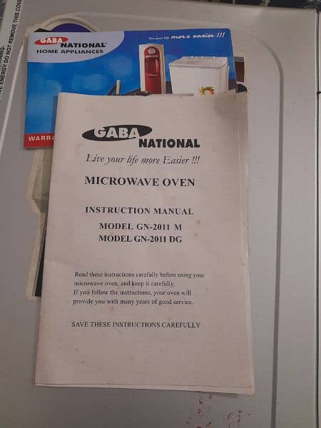 Gaba National Microwave Oven 6