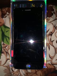 iphone 8 plus orignal. panel only glass crack. at low price