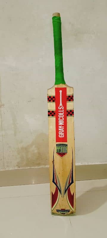 GRAY NICHOLAS English Willow hard ball bat (designed in the UK) 1