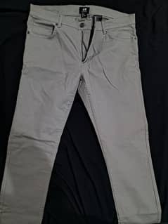 H & M Super Skinny Fit Jeans Unused light grey women