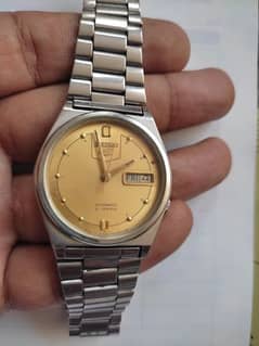 original Seiko 5 automatic (with warranty card) in lush  condition