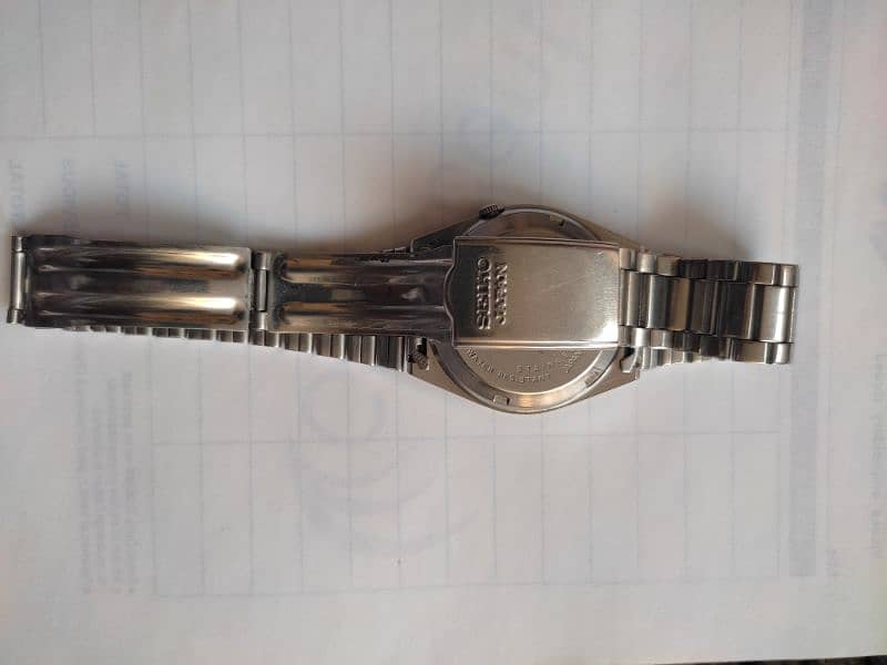 original Seiko 5 automatic (with warranty card) in lush  condition 7