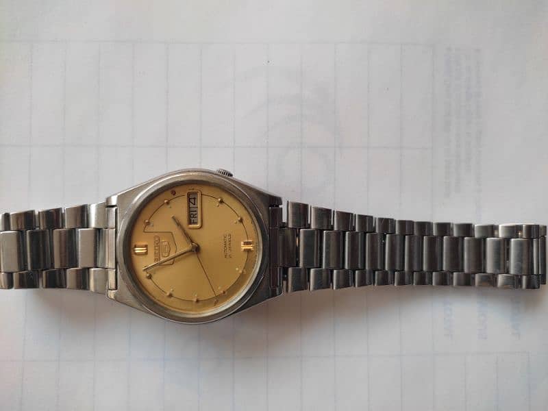 original Seiko 5 automatic (with warranty card) in lush  condition 10