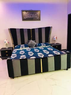 Bed set | Designer Bed set | Side tables & Dressing table