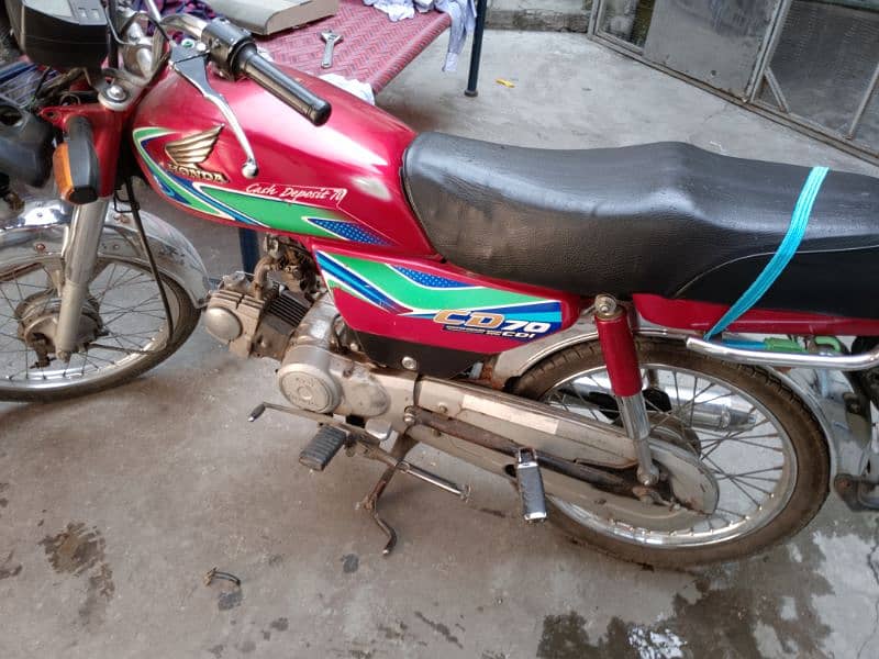 Honda CD 70 Jenone 2018 Model All Doucoments Completed Clean Condition 3