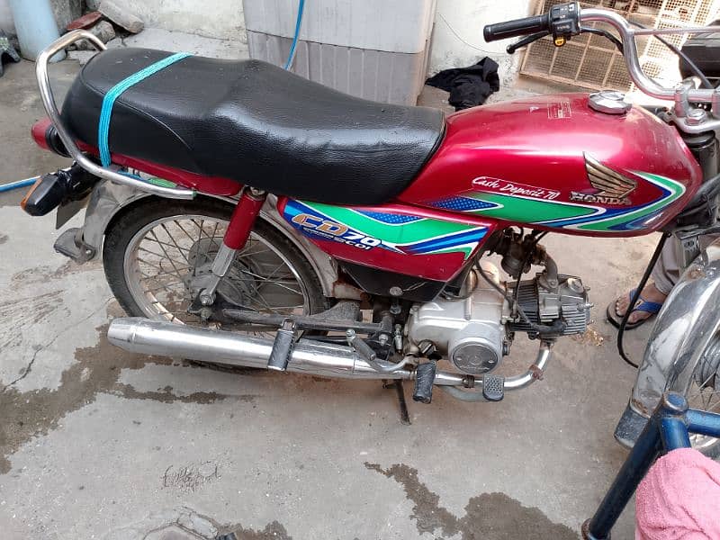 Honda CD 70 Jenone 2018 Model All Doucoments Completed Clean Condition 7