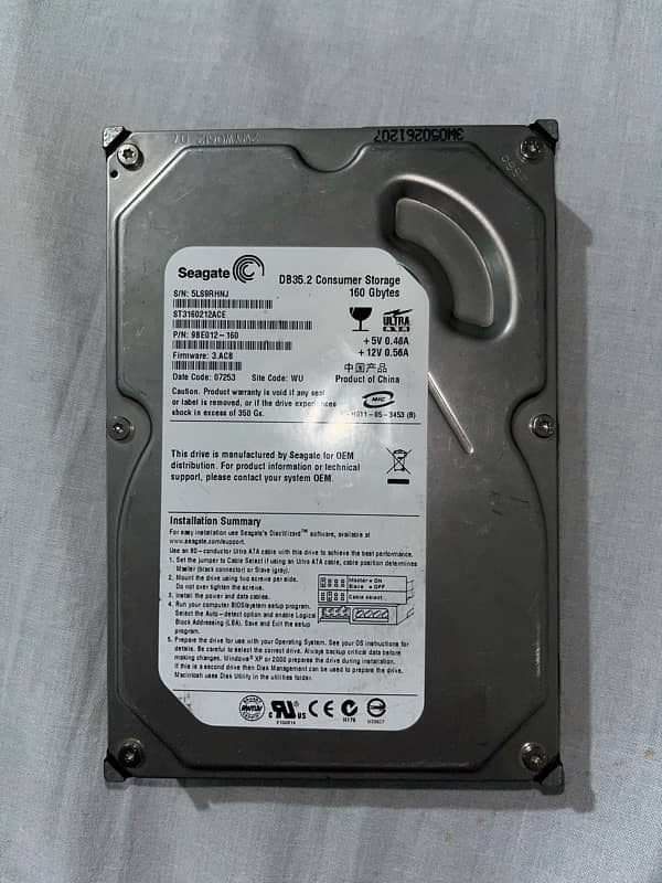 Seagate Hard Disk 0