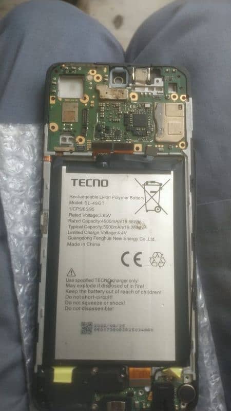 Tecno Camon 19 Neo Ch6i Board Dead 1