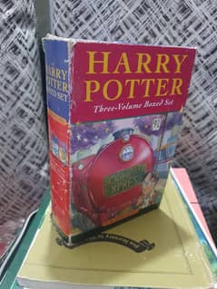 Harry Potter 3 original books set hard core paper 10/10 0