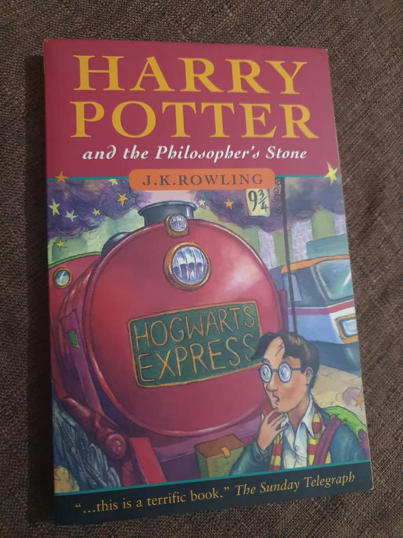 Harry Potter 3 original books set hard core paper 10/10 3