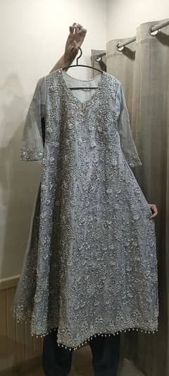 Bridal Grey Color  Maxi 0