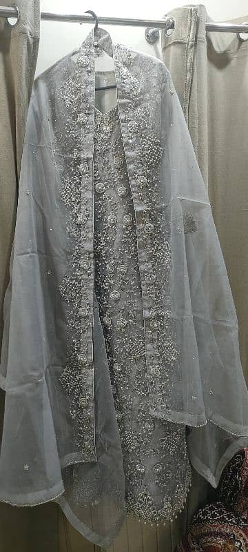 Bridal Grey Color  Maxi 1