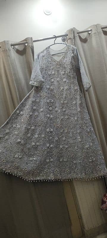 Bridal Grey Color  Maxi 4