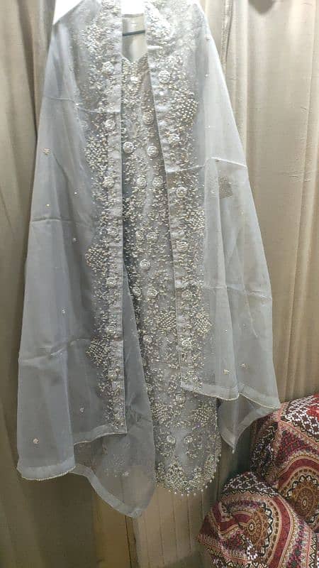 Bridal Grey Color  Maxi 7