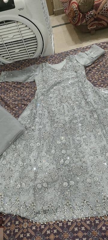 Bridal Grey Color  Maxi 12