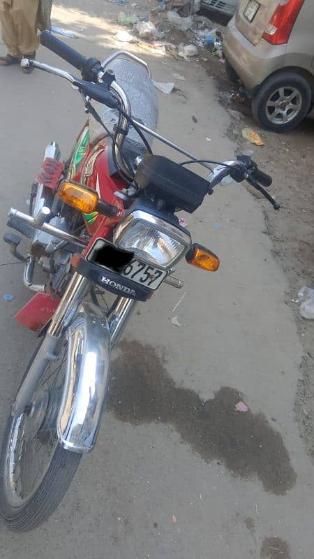 Honda CD 70cc 21/22bike original condition 10/10 3