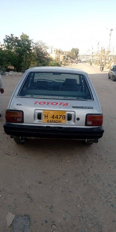 Toyota Starlet 1983 6