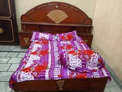 used bed with mattress