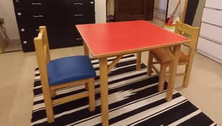 Table and 2 Chairs for kids