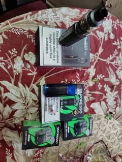 vaporesso target 100 and lux xr max